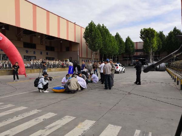 特特种机电制造厂举行起重伤害事故应急演练，筑牢特种设备制造安全防线